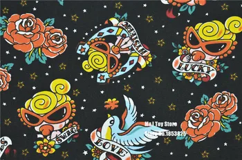 90*140cm Canvas fabric Japan cartoon hysteric mini cotton fabric for Tissue Kids bag shoe DIY handmade materials
90*140cm Canvas fabric Japan cartoon hysteric mini cotton fabric for Tissue Kids bag shoe DIY handmade materials