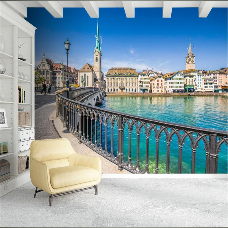 beibehang Large custom wallpaper Huang Ruizui Zurich scenery 3d background wall photo wallpaper papel de parede para quarto
beibehang Large custom wallpaper Huang Ruizui Zurich scenery 3d background wall photo wallpaper papel de parede para quarto
