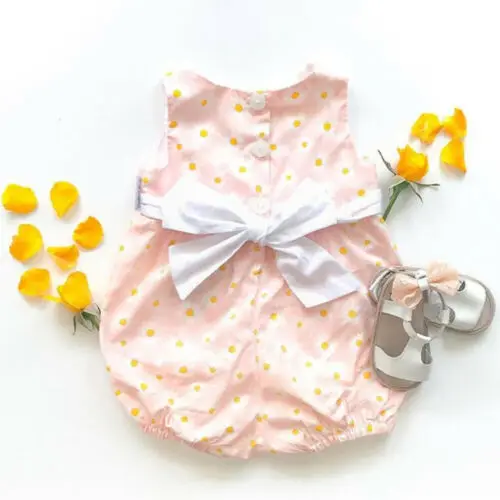 Cute Sweet Newborn Baby Girl Sunflower Clothes Sleeveless Bodysuit 2019 Floral Printed Fold Outfit 0-3T Hot Sale
Cute Sweet Newborn Baby Girl Sunflower Clothes Sleeveless Bodysuit 2019 Floral Printed Fold Outfit 0-3T Hot Sale