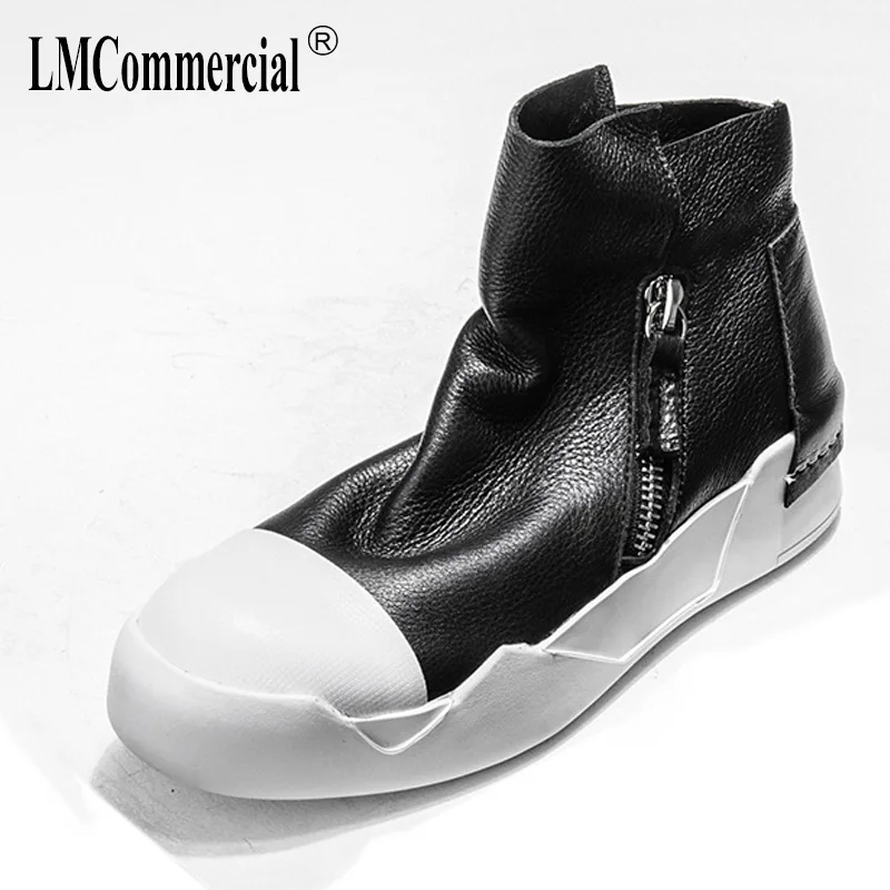 high-top shoes men autumn winter Genuine Leather British retro men's boots Chelsea all-match cowhide breathable sneaker fashion
high-top shoes men autumn winter Genuine Leather British retro men's boots Chelsea all-match cowhide breathable sneaker fashion