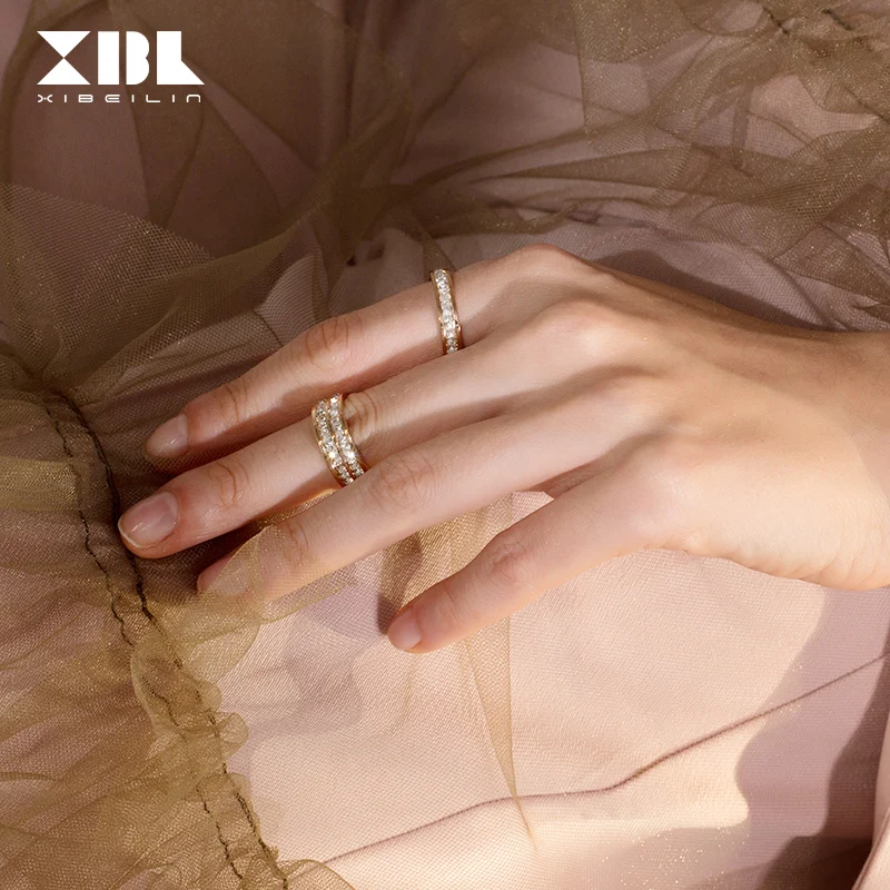 Korean Fashion New Creative Double Rings for Women Girls Female Simple Temperament Rhinestone Ring Party Wedding Jewelry Gifts
Korean Fashion New Creative Double Rings for Women Girls Female Simple Temperament Rhinestone Ring Party Wedding Jewelry Gifts