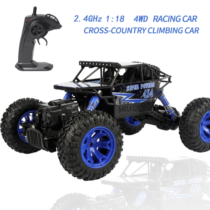 New RC rock climbing car remote control alloy four-wheel drive toy Bigfoot 4WD Rock Crawler Car Racing Toys | Игрушки и хобби