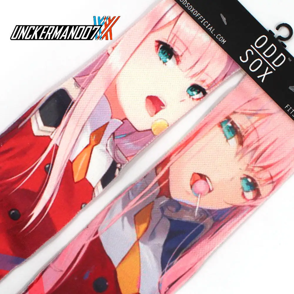 OHCOMICS/хит продаж 4x16 дюймов аниме Дарлинг франкс Zero Two Costume хлопковые носки теплые