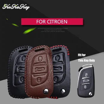 For Citroen Key Genuine Leather Car Key Case Cover For Citroen C3 C4 C5 Xsara Picasso C8 c4L Elysee Berlingo Key Protector Shell
For Citroen Key Genuine Leather Car Key Case Cover For Citroen C3 C4 C5 Xsara Picasso C8 c4L Elysee Berlingo Key Protector Shell