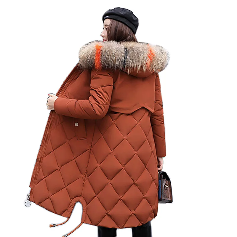 New Fashion 2018 Winter Jacket Women Colorful Big Fur Hooded Thick Down Parkas Long Female Jacket Coat Slim Warm Winter Outwear
New Fashion 2018 Winter Jacket Women Colorful Big Fur Hooded Thick Down Parkas Long Female Jacket Coat Slim Warm Winter Outwear