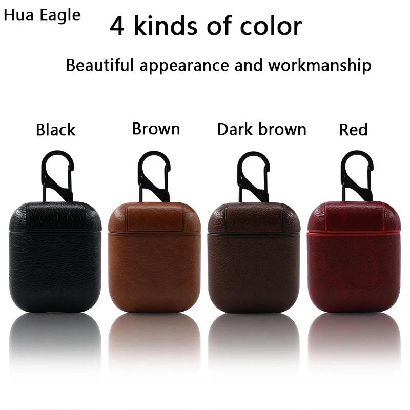 Bluetooth earphone case PC leather for Apple Air pods Wireless Earphones Charging Box Protective Cover Skin Accessory Size1:1
Bluetooth earphone case PC leather for Apple Air pods Wireless Earphones Charging Box Protective Cover Skin Accessory Size1:1