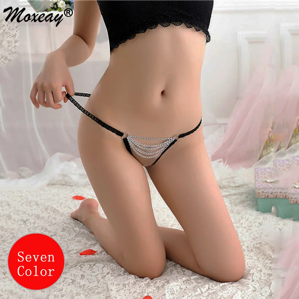 Moxeay Woman Stretchy Pearl Chain Club Panties Thong T-Back Underwear Lingerie Bridal Boudoir For Women Couple Valentine's Day
Moxeay Woman Stretchy Pearl Chain Club Panties Thong T-Back Underwear Lingerie Bridal Boudoir For Women Couple Valentine's Day