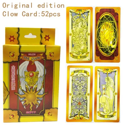 Cardcaptor Sakura Clearcard Cosplay Sakura Kinomoto Magic Clow Card 52pcs Tarot Full Set Card Captor Sakura Cosplay Props
Cardcaptor Sakura Clearcard Cosplay Sakura Kinomoto Magic Clow Card 52pcs Tarot Full Set Card Captor Sakura Cosplay Props