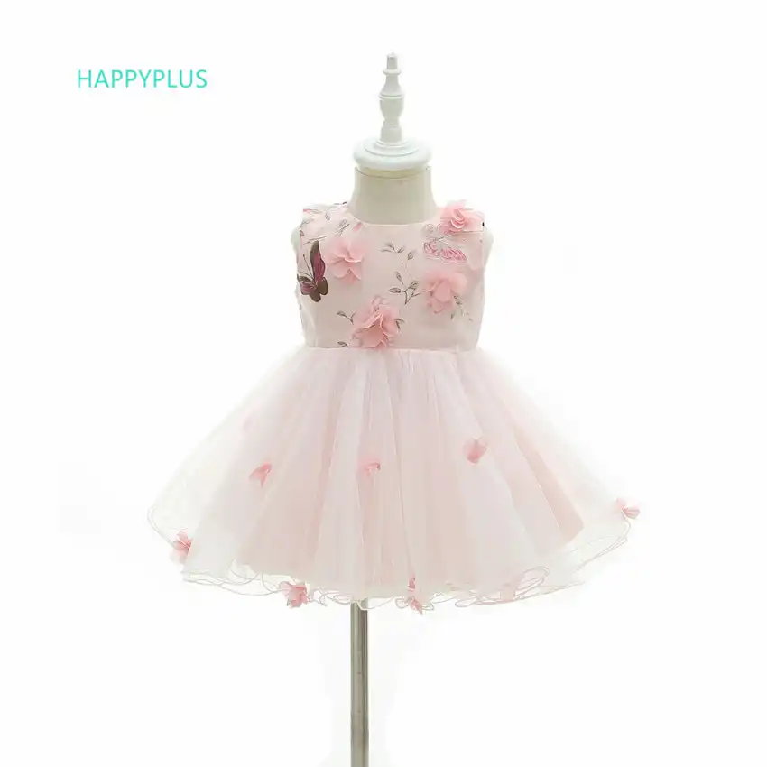butterfly baby girl flower dress baby dresses for birthday