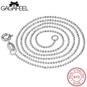 GAGAFEEL Popcorn Chain 100% Real 925 Sterling Silver Women Office Lady Jewelry Chains Necklaces For Charms Pendants Dropshipping
GAGAFEEL Popcorn Chain 100% Real 925 Sterling Silver Women Office Lady Jewelry Chains Necklaces For Charms Pendants Dropshipping