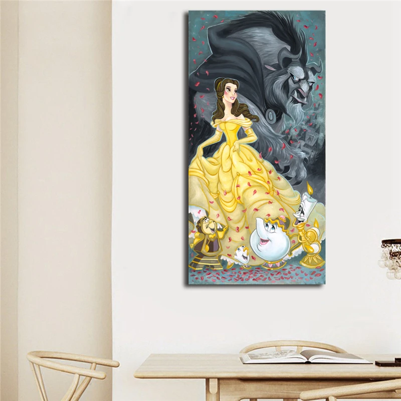 Animation Movie Beauty And The Beast Wallpaper Wall Art Canvas Posters Prints Oil Painting Wall Pictures For Bedroom Home Decor
Animation Movie Beauty And The Beast Wallpaper Wall Art Canvas Posters Prints Oil Painting Wall Pictures For Bedroom Home Decor