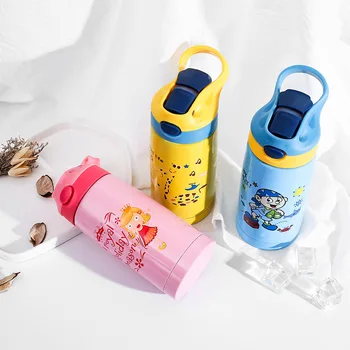 Cartoon Kids Straw Thermos Cup Child Thermos Mug Kid Insulated Mug Thermal Bottle Thermoses Vacuum Flask Water Bottle 450ML
Cartoon Kids Straw Thermos Cup Child Thermos Mug Kid Insulated Mug Thermal Bottle Thermoses Vacuum Flask Water Bottle 450ML