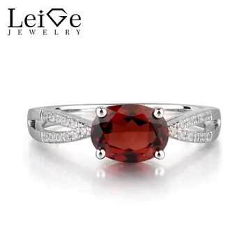 Leige Jewelry Natural Garnet Red Color Gemstone Oval Shape Prong Setting Engagement Trendy Rings For Woman January Birthstone
Leige Jewelry Natural Garnet Red Color Gemstone Oval Shape Prong Setting Engagement Trendy Rings For Woman January Birthstone