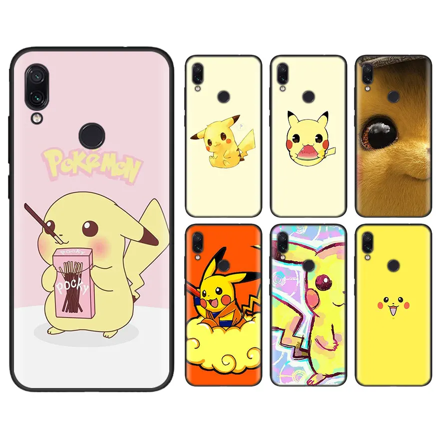 Black Soft Case for Xiaomi Redmi Note 5 Pro 6 7 Pro 5 6 6A Pikachues Case for Mi 9 8Lite Mix 3 Play A2 Lite
Black Soft Case for Xiaomi Redmi Note 5 Pro 6 7 Pro 5 6 6A Pikachues Case for Mi 9 8Lite Mix 3 Play A2 Lite