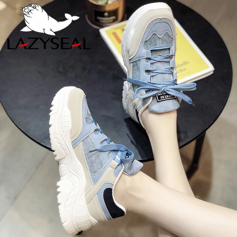 LazySeal Chunky Heel Flock Woman Ankle Boots Shoes New Breathable Height Increasing Platform Women Sneakers Ladies Walking Shoes
LazySeal Chunky Heel Flock Woman Ankle Boots Shoes New Breathable Height Increasing Platform Women Sneakers Ladies Walking Shoes