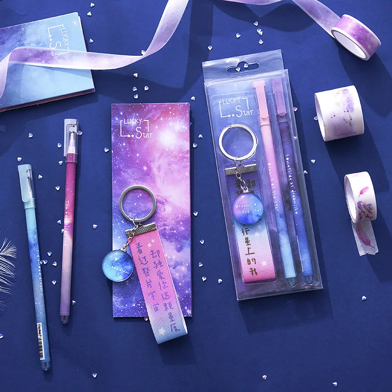Lucky romantic Star black ink Gel Pen Set Signature Pen Promotional Gift Stationery School & Office Supply Birthday Gift
Lucky romantic Star black ink Gel Pen Set Signature Pen Promotional Gift Stationery School & Office Supply Birthday Gift