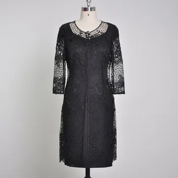 Lace Extension Coat Pearl Crystal Diamond Acrylic Satin Acrylic Knee Dress Two-piece Black Dress
Lace Extension Coat Pearl Crystal Diamond Acrylic Satin Acrylic Knee Dress Two-piece Black Dress