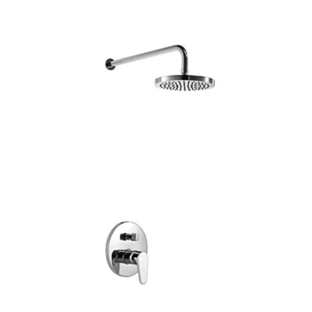 Brass Round Rainfall Shower Head Concealed Hot Cold Water Mixer Faucet Valve Set 010
Brass Round Rainfall Shower Head Concealed Hot Cold Water Mixer Faucet Valve Set 010