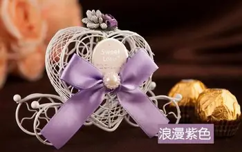 50pcs/lot fedex fast free shipping european style wedding candy box Bowknot Carriage Wedding Favor Boxes
50pcs/lot fedex fast free shipping european style wedding candy box Bowknot Carriage Wedding Favor Boxes