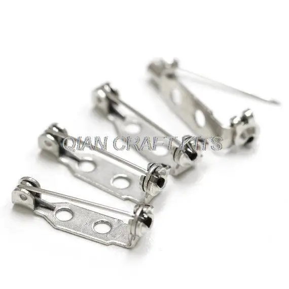 400pcs 20mm Silver plated metal bar pin safety back pins brooch w/ locker safety locker pins high quality lead free
400pcs 20mm Silver plated metal bar pin safety back pins brooch w/ locker safety locker pins high quality lead free