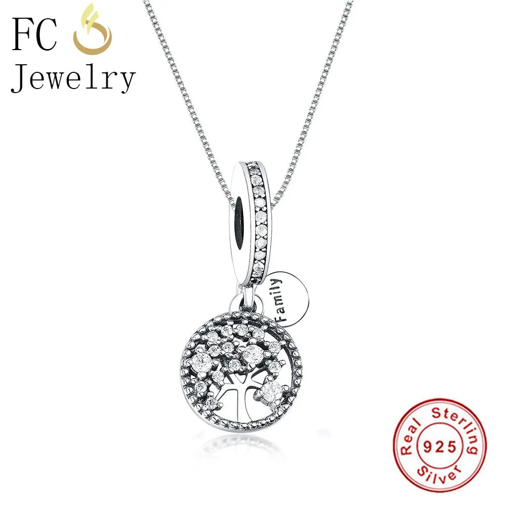 FC Jewelry 925 Sterling Silver Tree of Life Zirconia Crystal Stone Pendant Necklace Chain European Women Chokers Trinket 2018
FC Jewelry 925 Sterling Silver Tree of Life Zirconia Crystal Stone Pendant Necklace Chain European Women Chokers Trinket 2018
