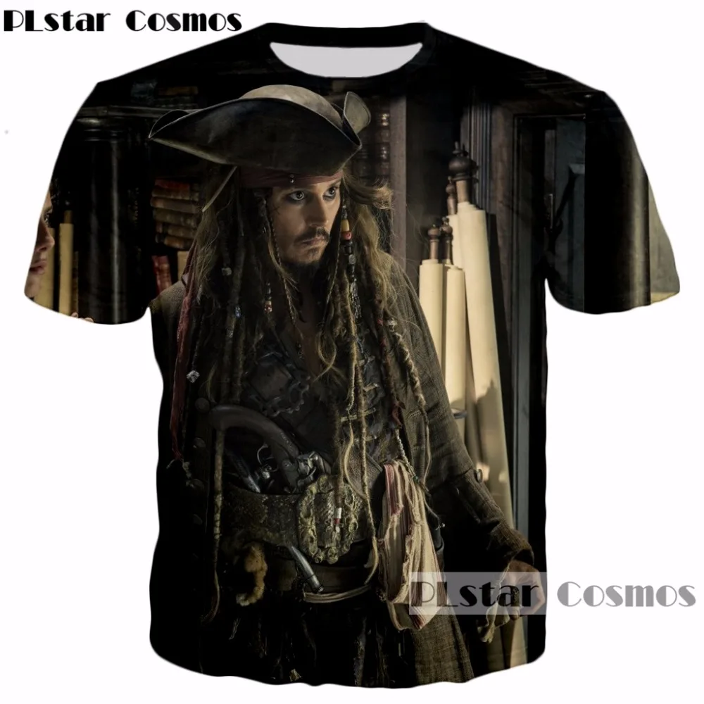 PLstar Cosmos Free shipping 2017 summer Men/Women 3d t-shirt Pirates of the Caribbean Funny Jack Sparrow print casual t shirt
PLstar Cosmos Free shipping 2017 summer Men/Women 3d t-shirt Pirates of the Caribbean Funny Jack Sparrow print casual t shirt