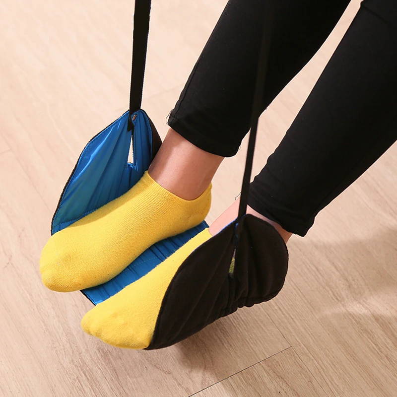 Portable Travel Foot Rest Seat Nylon Relax Support Adjustable Feet Hanging Antistress Knee Care Soft Outdoor Aircraft Car Train
Portable Travel Foot Rest Seat Nylon Relax Support Adjustable Feet Hanging Antistress Knee Care Soft Outdoor Aircraft Car Train