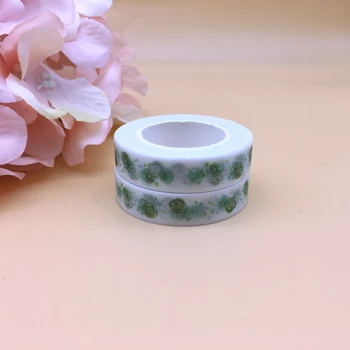 10m*10mm Green flowers Decoration Washi Tape DIY handcraft Masking adhesive Tape
10m*10mm Green flowers Decoration Washi Tape DIY handcraft Masking adhesive Tape