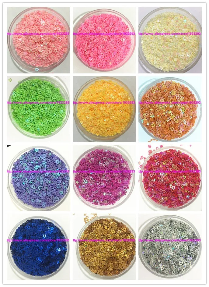 100g(15000Pcs) 4mm Hollow Flower Shape PVC loose Sequins Paillettes for Nail Art manicure/sewing/wedding decoration confetti
100g(15000Pcs) 4mm Hollow Flower Shape PVC loose Sequins Paillettes for Nail Art manicure/sewing/wedding decoration confetti