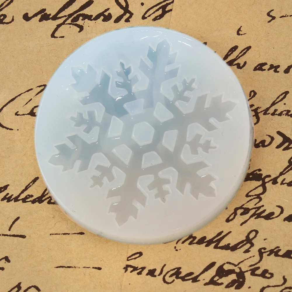 Doreen Box DIY Fashion Jewelry Silicone Resin Mold For Jewelry Making Round White Christmas Snowflake 5.2cm(2") Dia., 2 PCs
Doreen Box DIY Fashion Jewelry Silicone Resin Mold For Jewelry Making Round White Christmas Snowflake 5.2cm(2") Dia., 2 PCs