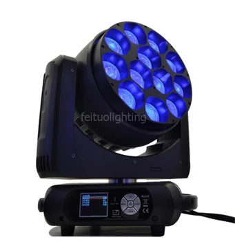 E-2pcs New Bee Eye 12x40W RGBW 4in1 Dot Control DMX Led Moving Head Beam Wash Zoom Light
E-2pcs New Bee Eye 12x40W RGBW 4in1 Dot Control DMX Led Moving Head Beam Wash Zoom Light
