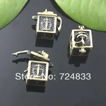 Vintage Antique Bronze Brushed Crown Squre Shape Prayer Wish Box Photo Locket Frame Pendant Bulk Wholesale
Vintage Antique Bronze Brushed Crown Squre Shape Prayer Wish Box Photo Locket Frame Pendant Bulk Wholesale