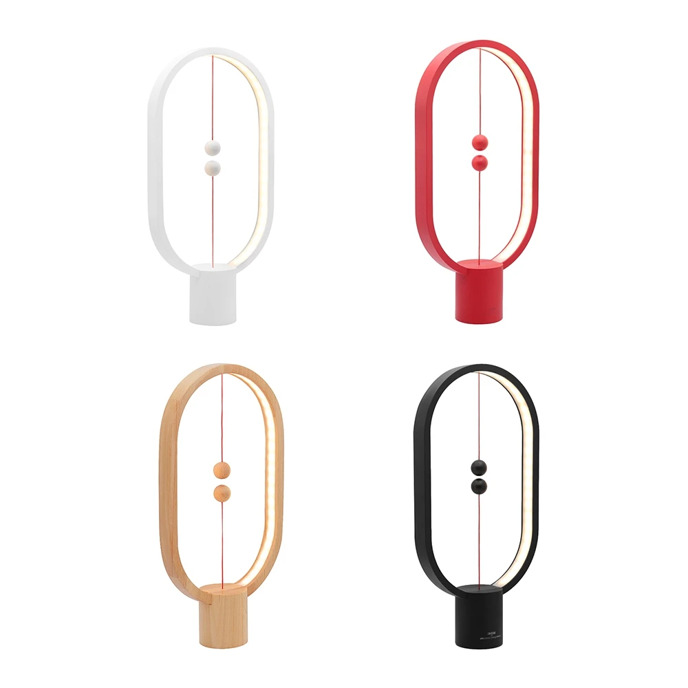 Creative Smart Balance Magnetic Switch LED Table Lamp Ellipse Magnetic Mid-air Switch USB Powered DC5V Warm White Night Light
Creative Smart Balance Magnetic Switch LED Table Lamp Ellipse Magnetic Mid-air Switch USB Powered DC5V Warm White Night Light