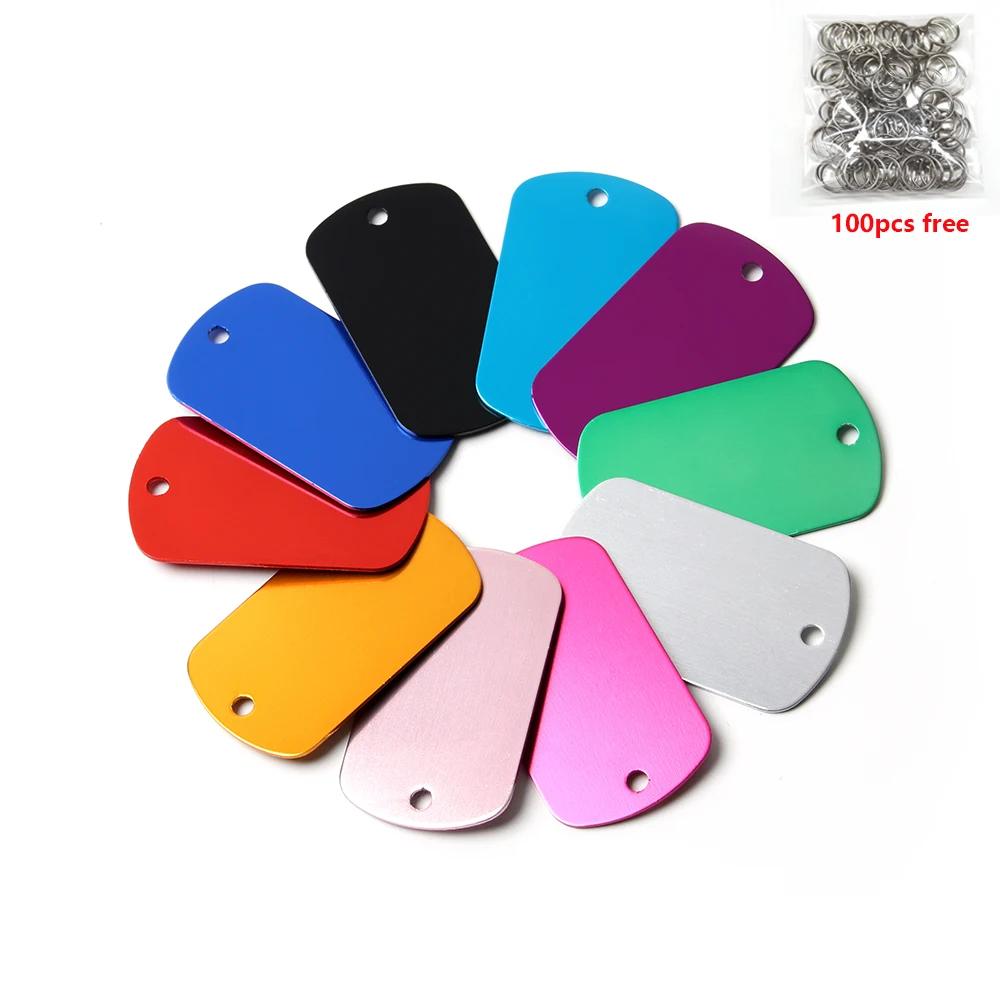 Wholesale 100pcs Pet ID Tag Personalized Aluminum Paw Name Tag Plate Pet Dog Accessories Samll -Large Pet Dog Collar Decoration
Wholesale 100pcs Pet ID Tag Personalized Aluminum Paw Name Tag Plate Pet Dog Accessories Samll -Large Pet Dog Collar Decoration