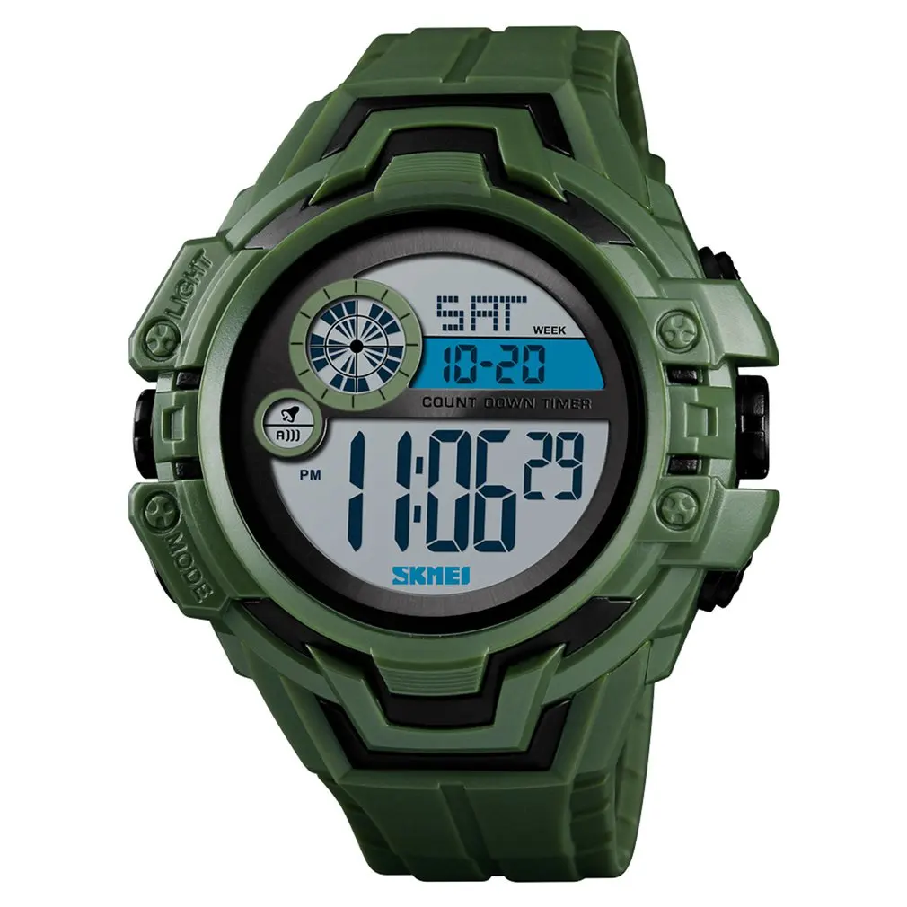 Men Watch LED Digital Date Waterproof Sports Army Males Quartz Watch Outdoor Electronics Men Clock Relogio Masculino
Men Watch LED Digital Date Waterproof Sports Army Males Quartz Watch Outdoor Electronics Men Clock Relogio Masculino