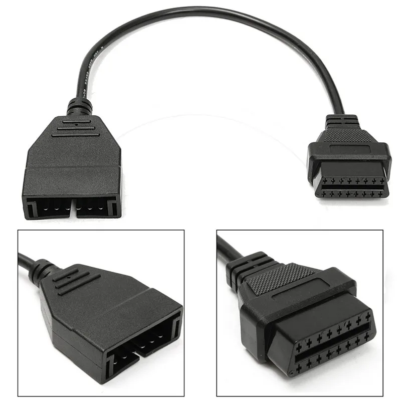 12 Pin to OBD1 OBD2 16 Pin Convertor Adapter Cable for GM Diagnostic Scanner Car Power Supply Cable Converter
12 Pin to OBD1 OBD2 16 Pin Convertor Adapter Cable for GM Diagnostic Scanner Car Power Supply Cable Converter