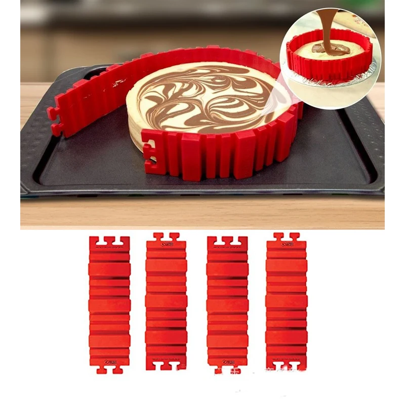 4Pcs/lot Magic Bake Snakes Food Grade Silicone Cake Mold Bake DIY All Kinds of Cake Mould Baking Tools Silicone Red Snake Bread
4Pcs/lot Magic Bake Snakes Food Grade Silicone Cake Mold Bake DIY All Kinds of Cake Mould Baking Tools Silicone Red Snake Bread