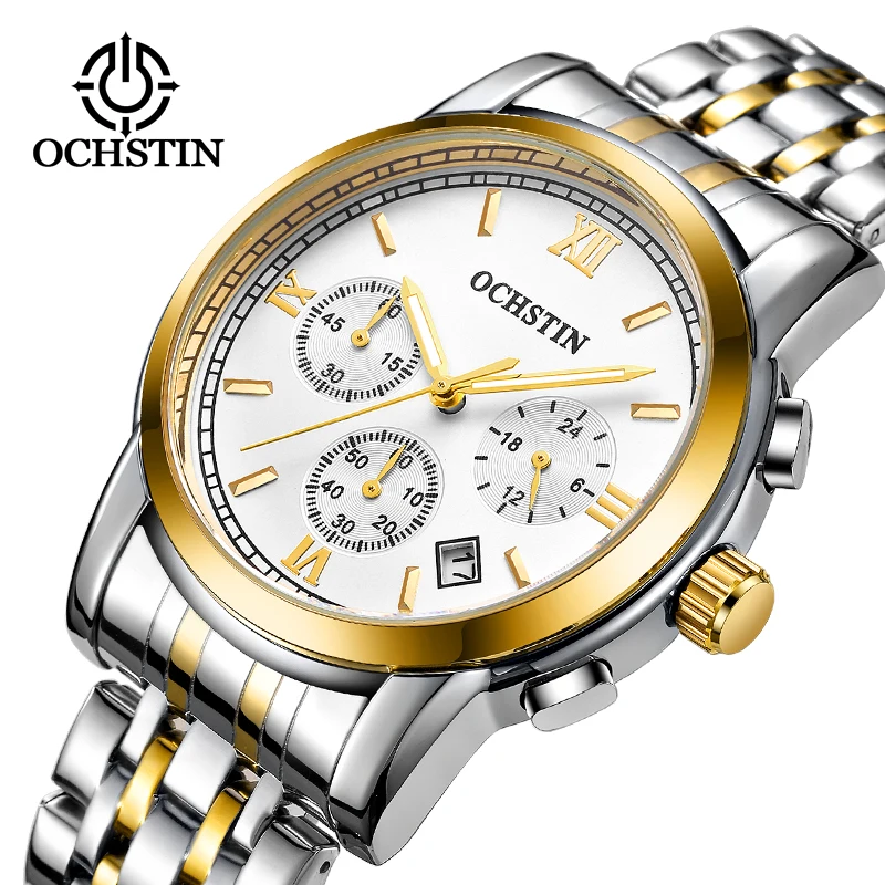 OCHSTIN Men Watches Top Brand Luxury Full Steel Clock Sport Quartz Watch Men Business Waterproof Casual Wrist Watch Man Relogio
OCHSTIN Men Watches Top Brand Luxury Full Steel Clock Sport Quartz Watch Men Business Waterproof Casual Wrist Watch Man Relogio
