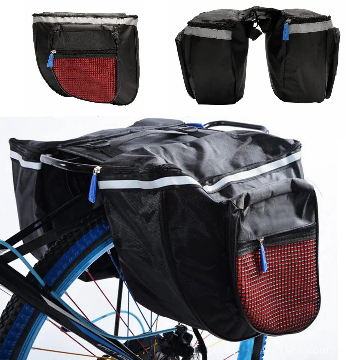Enlarged Waterproof Bike Rear Seat Tail Bag Mountain Bicycle Rack Back Carrier Trunk Double Side Pannier Carrier Bag MTB Cycling
Enlarged Waterproof Bike Rear Seat Tail Bag Mountain Bicycle Rack Back Carrier Trunk Double Side Pannier Carrier Bag MTB Cycling