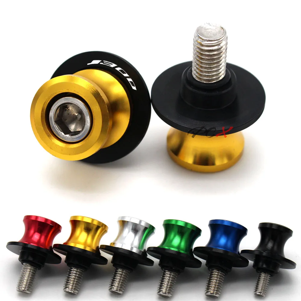 Motorcycle CNC Aluminum Swingarm Spools slider 10mm stand Screws For Kawasaki J300 J-300
Motorcycle CNC Aluminum Swingarm Spools slider 10mm stand Screws For Kawasaki J300 J-300