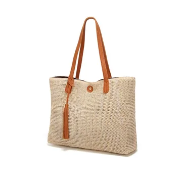 MIWIND bags for women 2019 Woven Beach Straw Handbag Summer Beach Travel Shoulder Designer Bags Canta Bayan Big Tote Tassel Bag
MIWIND bags for women 2019 Woven Beach Straw Handbag Summer Beach Travel Shoulder Designer Bags Canta Bayan Big Tote Tassel Bag