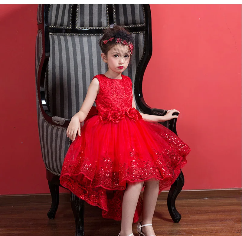3-12 Girls Red Flower Girl Dress Kids Pageant Party Wedding Bridesmaid Ball Gown Prom Princess Formal Long Tailing Sequins Dress
3-12 Girls Red Flower Girl Dress Kids Pageant Party Wedding Bridesmaid Ball Gown Prom Princess Formal Long Tailing Sequins Dress