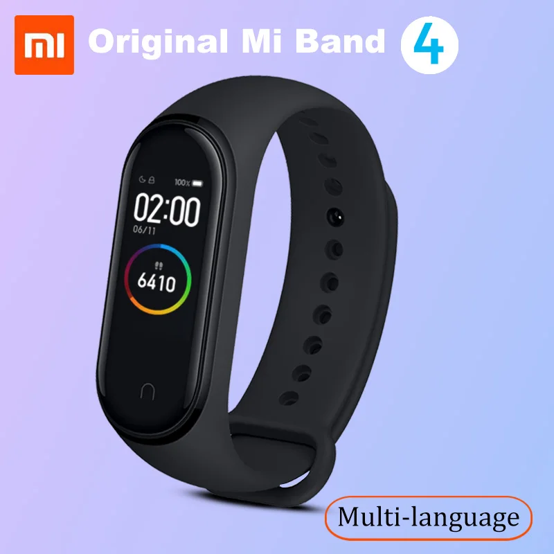 Xiaomi Mi Band 4 2019 Newest miband 4 Mp3 Music fuction color screen Fitness Heart Rate Time Bluetooth 5.0 Smartwatch Sports
Xiaomi Mi Band 4 2019 Newest miband 4 Mp3 Music fuction color screen Fitness Heart Rate Time Bluetooth 5.0 Smartwatch Sports
