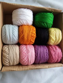 100% cotton thread 8S crocheting yarn cross stitch embroidery thread knitting thread
100% cotton thread 8S crocheting yarn cross stitch embroidery thread knitting thread