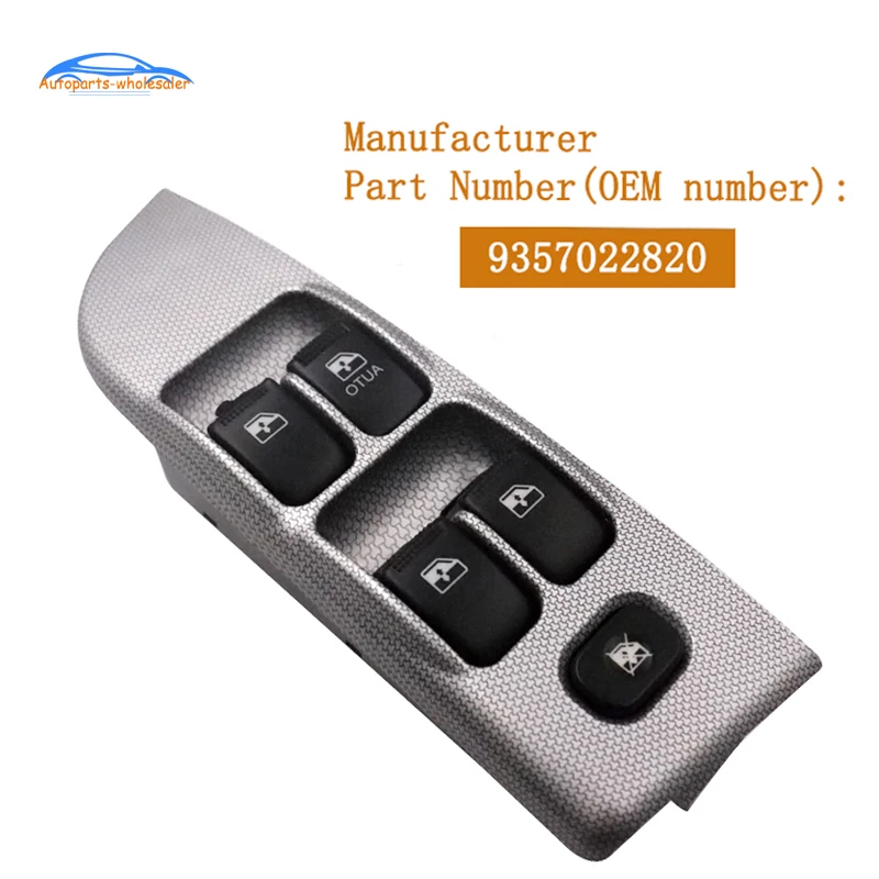 For Kia Rio 93570-22820 9357022820 Front Left Power Master Window Lifter Control Switch
For Kia Rio 93570-22820 9357022820 Front Left Power Master Window Lifter Control Switch