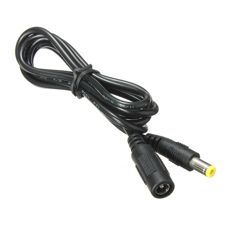 5.5mm x 2.1mm DC Power Jack Male to Female Extension Cable Cord Lead ConnectorCable Length:1.2 M
5.5mm x 2.1mm DC Power Jack Male to Female Extension Cable Cord Lead ConnectorCable Length:1.2 M