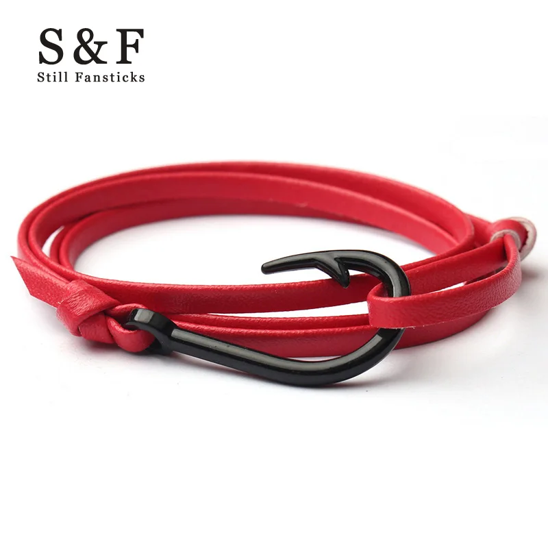 Hook Leather Bracelet Men Jewelry Bracelets For Women Bileklik Pulseira Masculina Feminina Bijoux Pulseras Hombre Charm Gifts
Hook Leather Bracelet Men Jewelry Bracelets For Women Bileklik Pulseira Masculina Feminina Bijoux Pulseras Hombre Charm Gifts