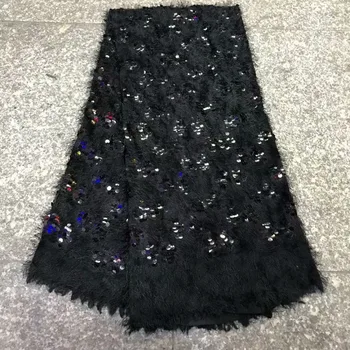 2019 Wholesale 5yards 3D lace fabrics with ostrich feathers, nude heavy sequins lace fabrics haute couture YYZ08932
2019 Wholesale 5yards 3D lace fabrics with ostrich feathers, nude heavy sequins lace fabrics haute couture YYZ08932