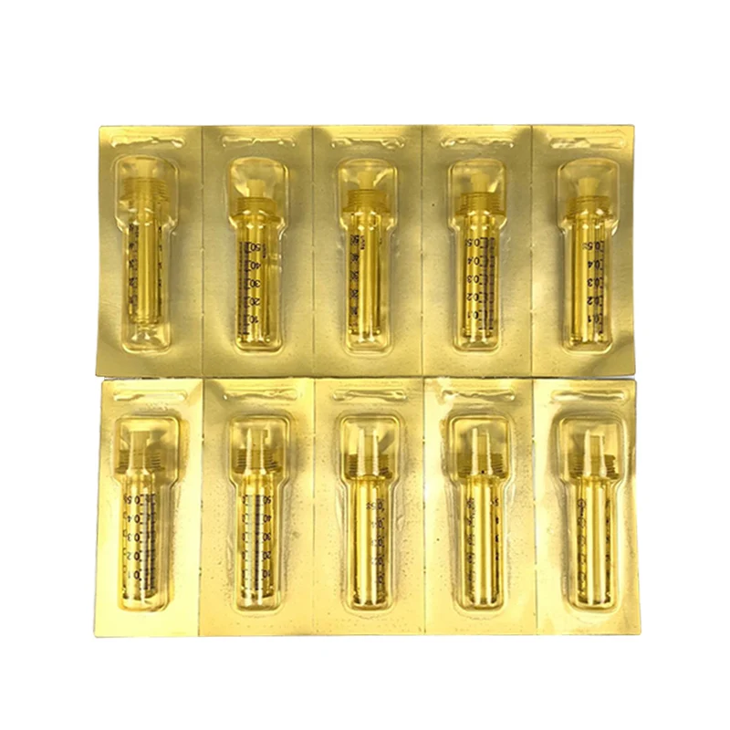 0.5ml Syringe Ampoule Head Hyaluron Pen Needle Accessories Non Invasive Wrinkle Removal Syringe Injection Atomizer Nebulizer
0.5ml Syringe Ampoule Head Hyaluron Pen Needle Accessories Non Invasive Wrinkle Removal Syringe Injection Atomizer Nebulizer