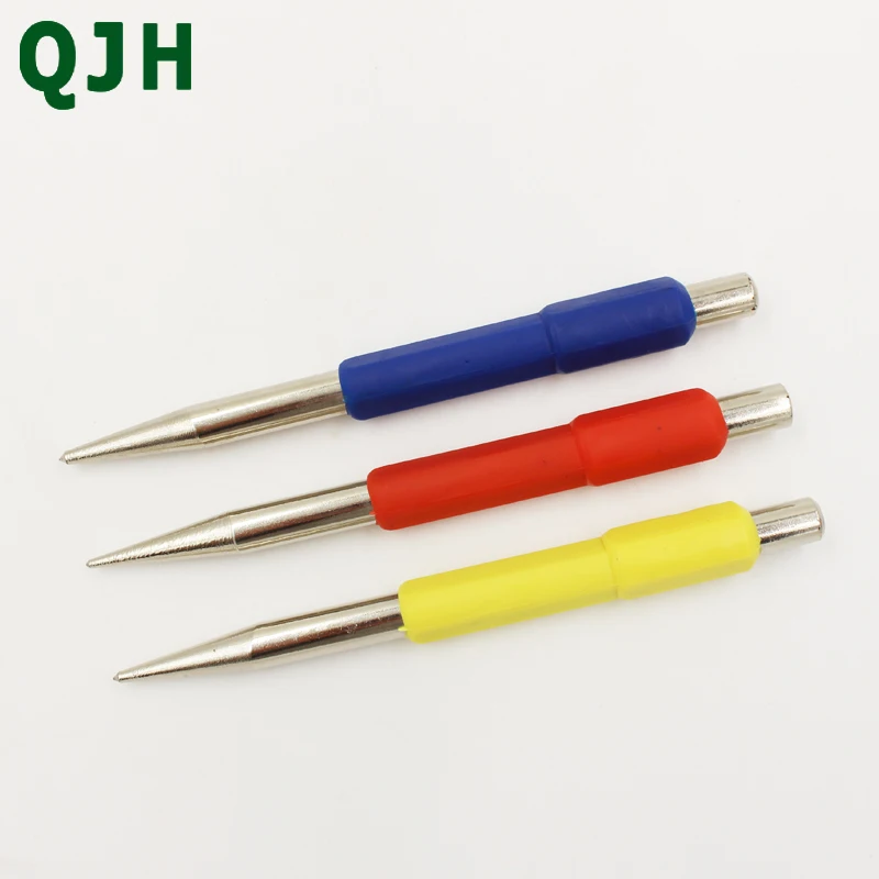 QJH 3pcs/set Anvil Rubber Handle Center Punching Pin Durable Central Hole Positioning Fitter Punch Chisel Pricker
QJH 3pcs/set Anvil Rubber Handle Center Punching Pin Durable Central Hole Positioning Fitter Punch Chisel Pricker